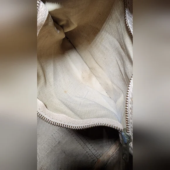 Christian Dior Trotter Boston Bag. Ext has minor spots. Int nds some cleaning. - Picture 12 of 15